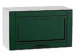 Шкаф верхний горизонтальный Дублин Special Green/Белый 358*600*318