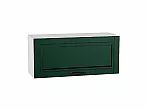 Шкаф верхний горизонтальный Дублин Special Green/Белый 358*800*318