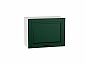 Шкаф верхний горизонтальный Дублин Special Green/Белый 460*600*318