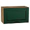 Шкаф верхний горизонтальный Дублин Special Green/Дуб Вотан 358*600*318