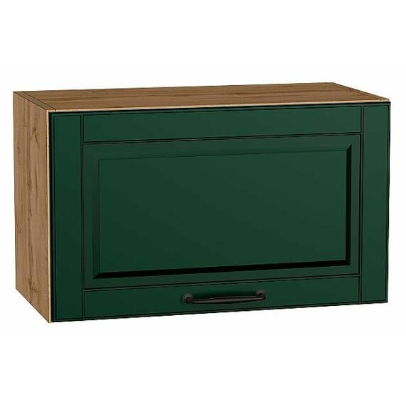 Шкаф верхний горизонтальный Дублин Special Green/Дуб Вотан 358*600*318