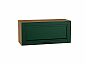 Шкаф верхний горизонтальный Дублин Special Green/Дуб Вотан 358*800*318