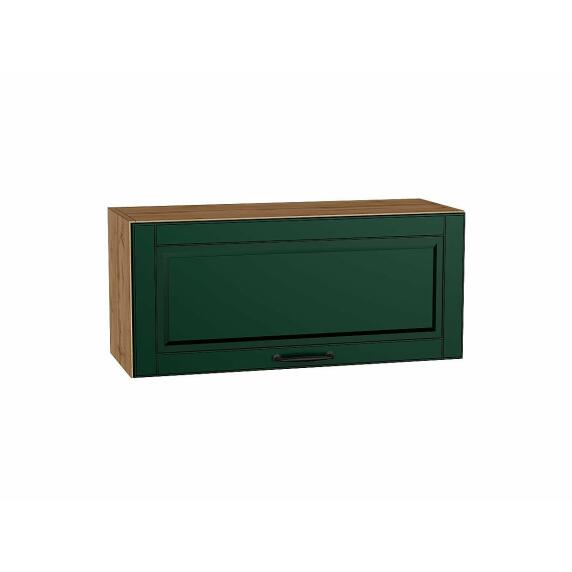 Шкаф верхний горизонтальный Дублин Special Green/Дуб Вотан 358*800*318