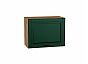 Шкаф верхний горизонтальный Дублин Special Green/Дуб Вотан 460*600*318
