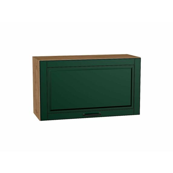 Шкаф верхний горизонтальный Дублин Special Green/Дуб Вотан 460*800*318