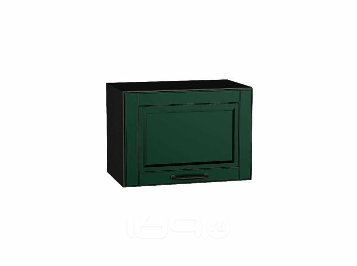 Шкаф верхний горизонтальный Дублин Special Green/Graphite 358*450*318