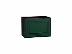 Шкаф верхний горизонтальный Дублин Special Green/Graphite 358*450*318
