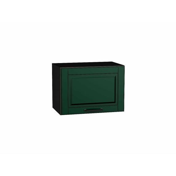 Шкаф верхний горизонтальный Дублин Special Green/Graphite 358*500*318