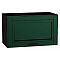 Шкаф верхний горизонтальный Дублин Special Green/Graphite 358*600*318