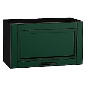 Шкаф верхний горизонтальный Дублин Special Green/Graphite 358*600*318