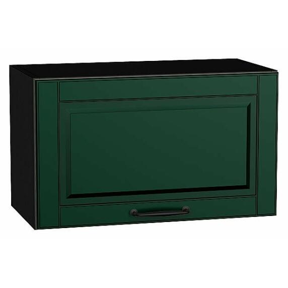 Шкаф верхний горизонтальный Дублин Special Green/Graphite 358*600*318