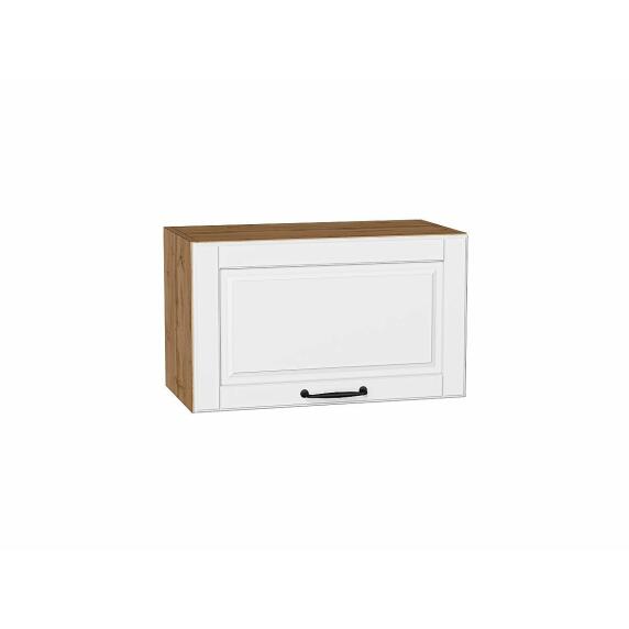 Шкаф верхний горизонтальный Дублин Special White/Дуб Вотан 358*600*318