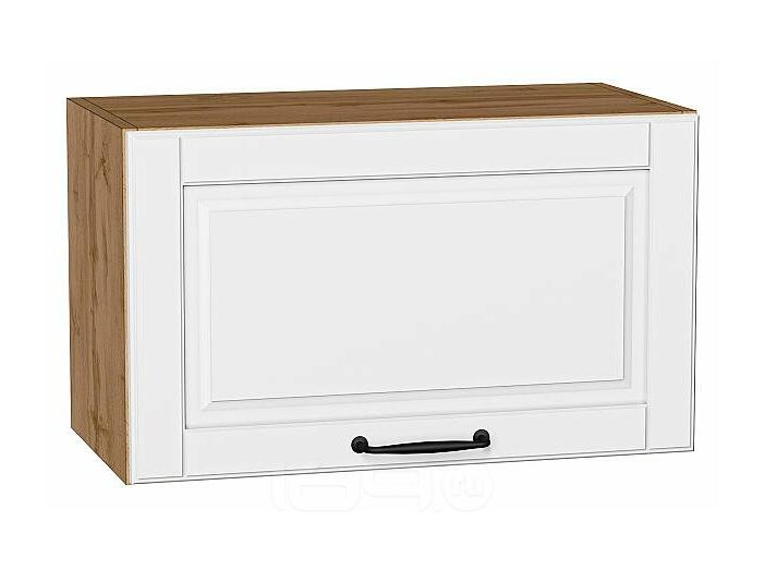 Шкаф верхний горизонтальный Дублин Special White/Дуб Вотан 358*600*318
