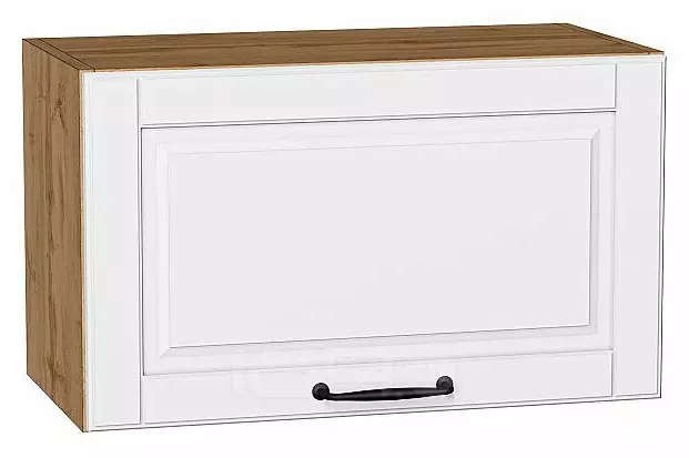 Шкаф верхний горизонтальный Дублин Special White/Дуб Вотан 358*600*318