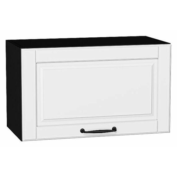 Шкаф верхний горизонтальный Дублин Special White/Graphite 358*600*318