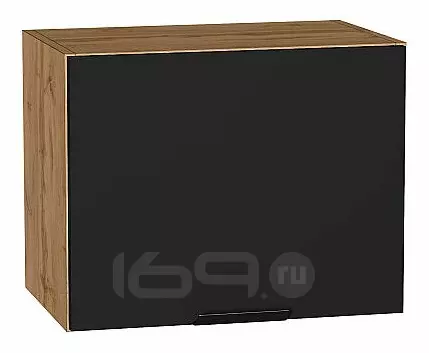 Шкаф верхний горизонтальный Евро Антрацит/Дуб Вотан 358*450*318