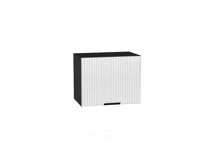 Шкаф верхний горизонтальный Евро Лайн Белый/Graphite 358*450*318