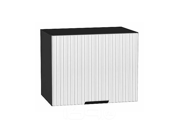 Шкаф верхний горизонтальный Евро Лайн Белый/Graphite 358*450*318