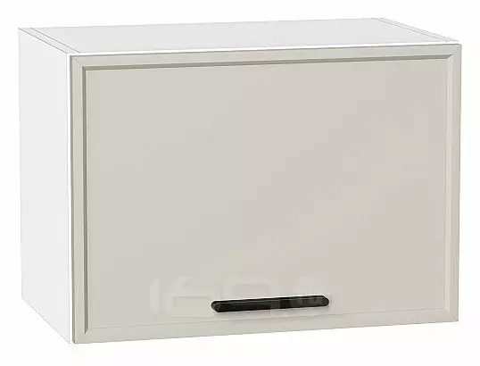 Шкаф верхний горизонтальный Фрейм Cream Silk Белый 358*500*324
