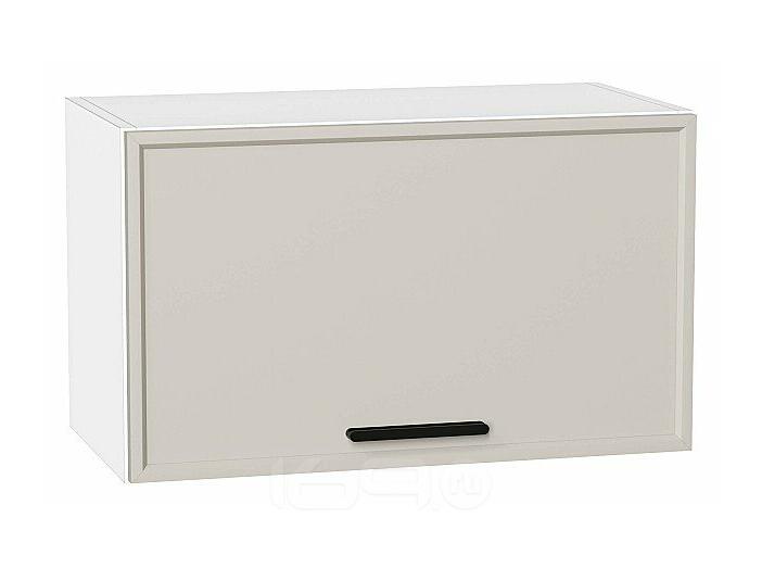 Шкаф верхний горизонтальный Фрейм Cream Silk Белый 358*600*324