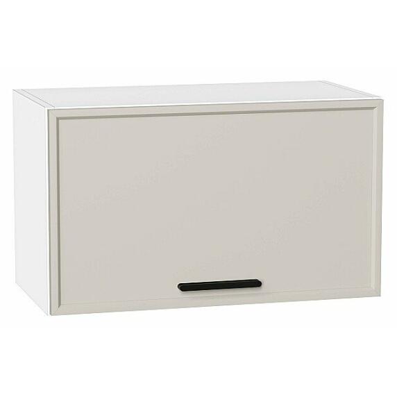 Шкаф верхний горизонтальный Фрейм Cream Silk Белый 358*600*324