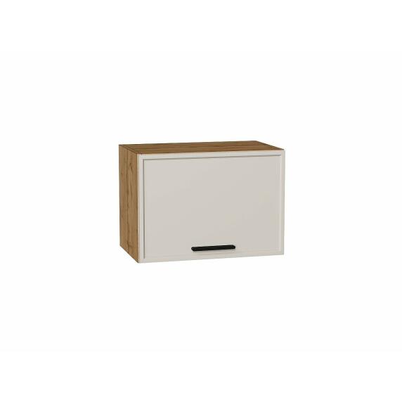 Шкаф верхний горизонтальный Фрейм Cream Silk Дуб Вотан 358*500*324