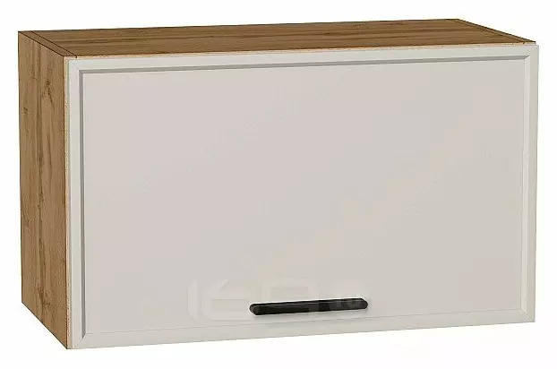 Шкаф верхний горизонтальный Фрейм Cream Silk Дуб Вотан 358*600*324