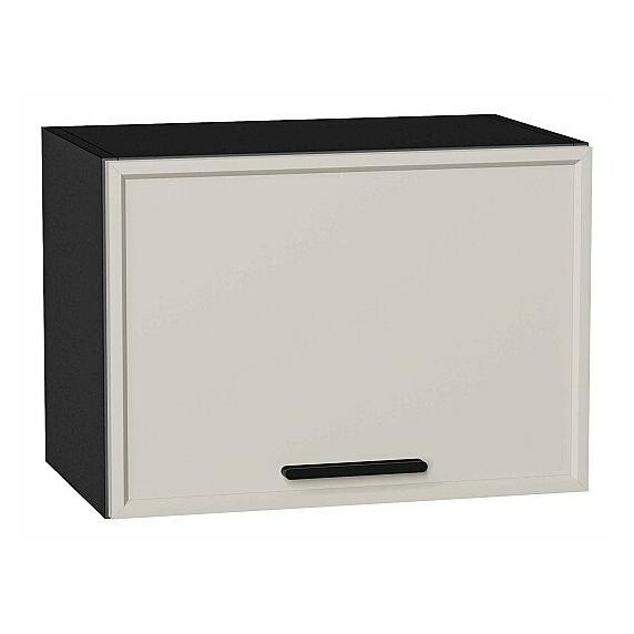 Шкаф верхний горизонтальный Фрейм Cream Silk Graphite 358*500*324
