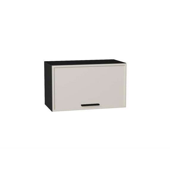 Шкаф верхний горизонтальный Фрейм Cream Silk Graphite 358*600*324