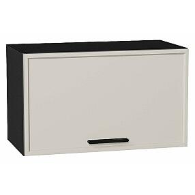 Шкаф верхний горизонтальный Фрейм Cream Silk Graphite 358*600*324