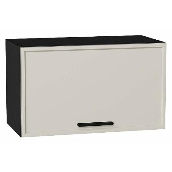 Шкаф верхний горизонтальный Фрейм Cream Silk Graphite 358*600*324