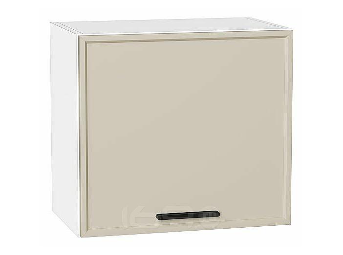 Шкаф верхний горизонтальный Фрейм Cream Silk/Белый 460*500*324