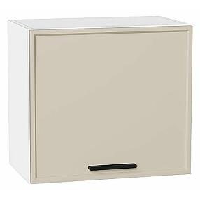 Шкаф верхний горизонтальный Фрейм Cream Silk/Белый 460*500*324