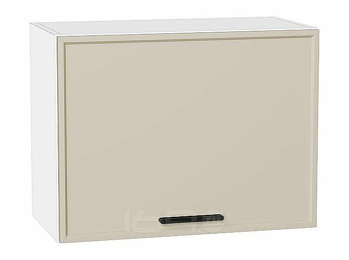Шкаф верхний горизонтальный Фрейм Cream Silk/Белый 460*600*324