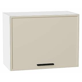 Шкаф верхний горизонтальный Фрейм Cream Silk/Белый 460*600*324