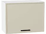 Шкаф верхний горизонтальный Фрейм Cream Silk/Белый 460*600*324
