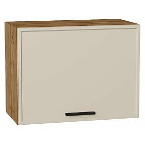 Шкаф верхний горизонтальный Фрейм Cream Silk/Дуб Вотан 460*600*324