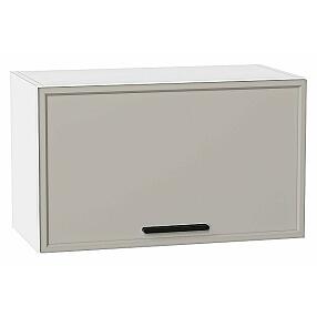 Шкаф верхний горизонтальный Фрейм Grey Silk Белый 358*600*324
