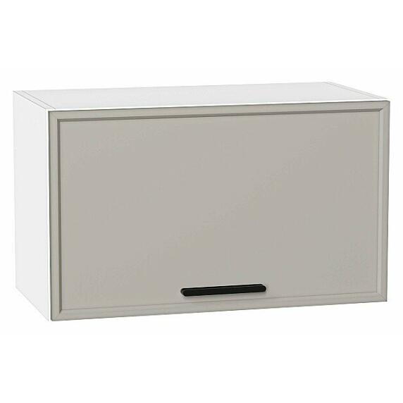 Шкаф верхний горизонтальный Фрейм Grey Silk Белый 358*600*324