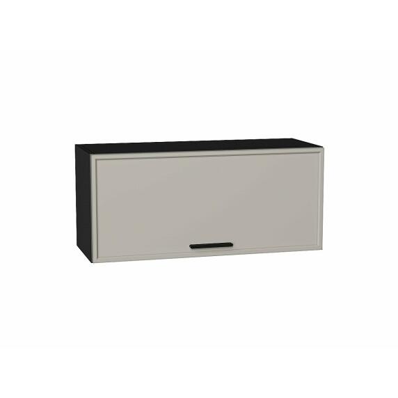 Шкаф верхний горизонтальный Фрейм Grey Silk Graphite 358*800*324