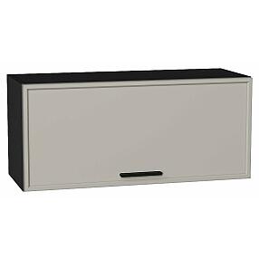 Шкаф верхний горизонтальный Фрейм Grey Silk Graphite 358*800*324