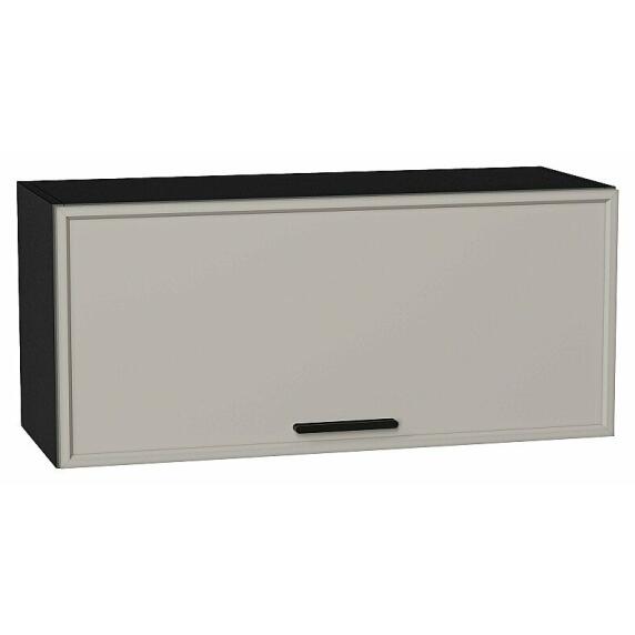 Шкаф верхний горизонтальный Фрейм Grey Silk Graphite 358*800*324