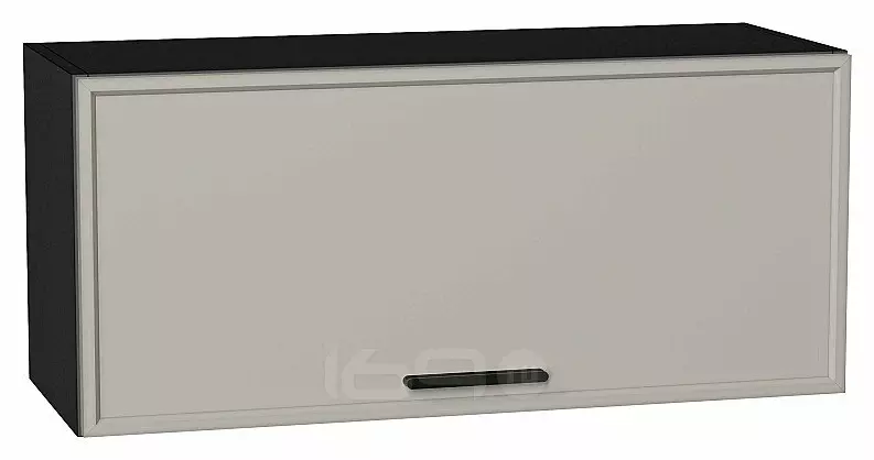 Шкаф верхний горизонтальный Фрейм Grey Silk Graphite 358*800*324