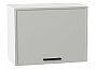 Шкаф верхний горизонтальный Фрейм Grey Silk/Белый 460*600*324