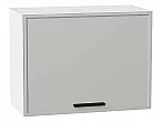 Шкаф верхний горизонтальный Фрейм Grey Silk/Белый 460*600*324