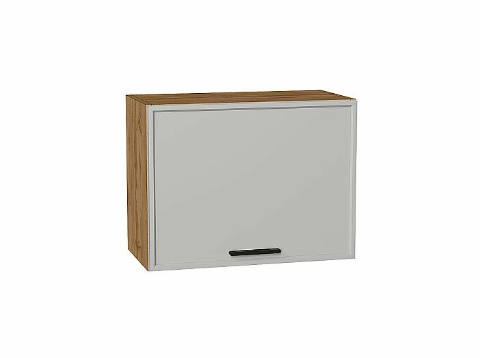 Шкаф верхний горизонтальный Фрейм Grey Silk/Дуб Вотан 460*600*324