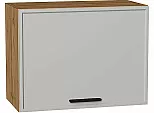 Шкаф верхний горизонтальный Фрейм Grey Silk/Дуб Вотан 460*600*324