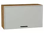 Шкаф верхний горизонтальный Фрейм Grey Silk/Дуб Вотан 460*800*324
