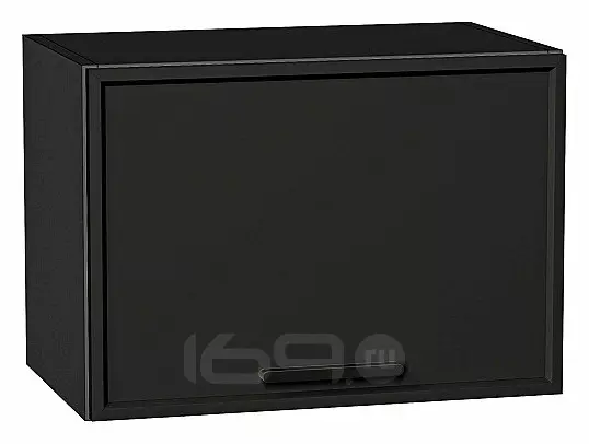 Шкаф верхний горизонтальный Фрейм Stormy Silk Graphite 358*500*324