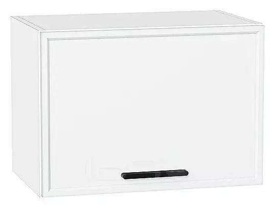 Шкаф верхний горизонтальный Фрейм White Silk Белый 358*500*324